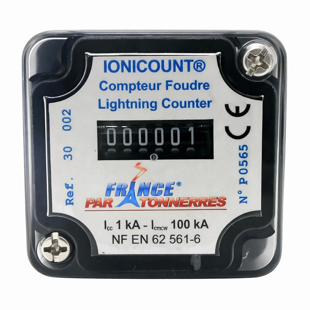 IONICOUNT Electromechanical Lightning Strike Counter – Made in France