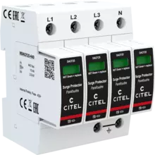 Type 2 AC surge protector - 3-phase+N