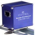 Surge protector for POE ++ and Category 6A cabling network