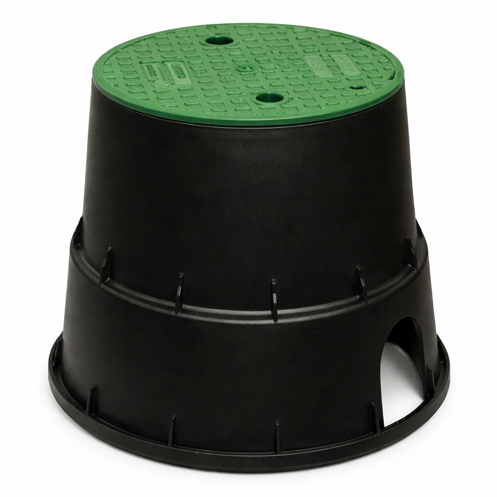 Polyplastic Earth Pit Cover 162(T) x242(B) x 230(H) mm